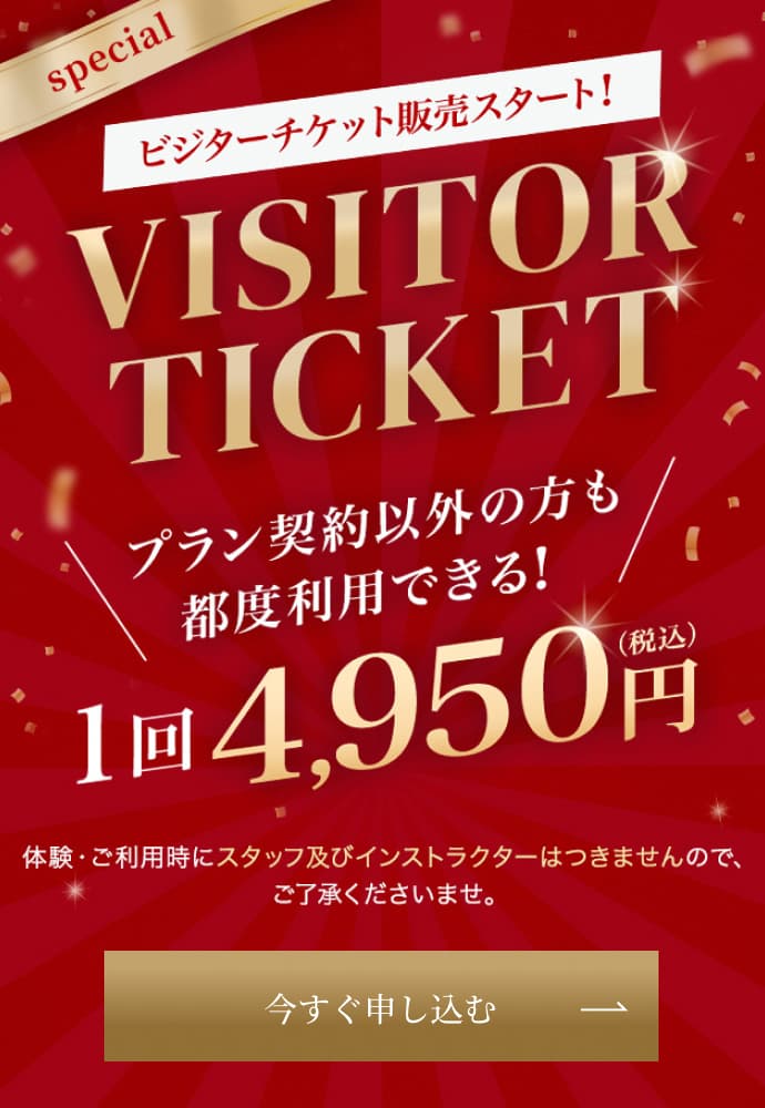 ビジターチケット販売スタート!